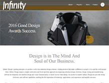Tablet Screenshot of infinitydesign.com.au